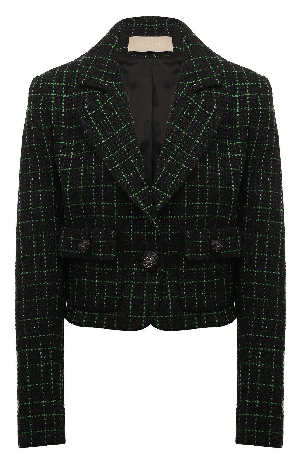 Жакет из шелка и хлопка ELIE SAAB, арт. J0041N, �фото 1