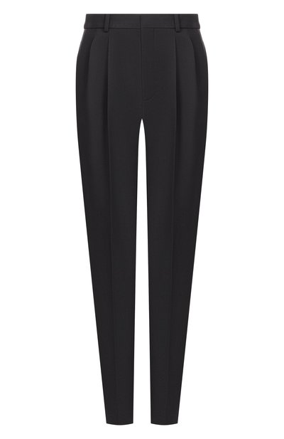 Женские шерстяные брюки SAINT LAURENT, арт. 858994/Y7E63