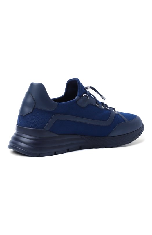 Текстильные кроссовки Stefano Ricci UV689G2426/TSWY Синий  UV689G2426/TSWY Фото 4