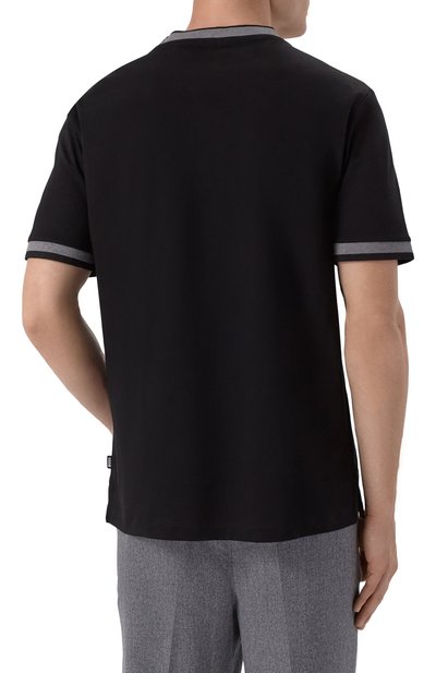 Хлопковая футболка BOSS, арт. 50543858, фото 4