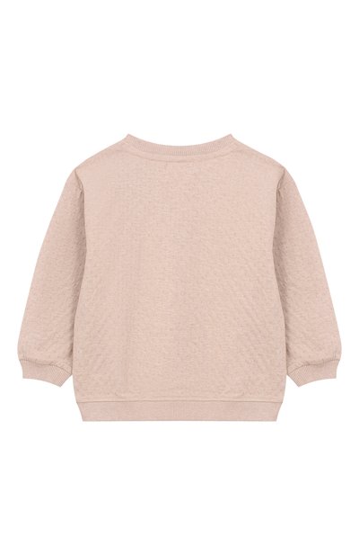 Комплект из свитшота и брюк BABYBU бежевого цвета по цене 5700 руб., арт. BI-B1088W246B, фото 3 Комплект из свитшота и брюк BABYBU, арт. BI-B1088W246B, фото 3