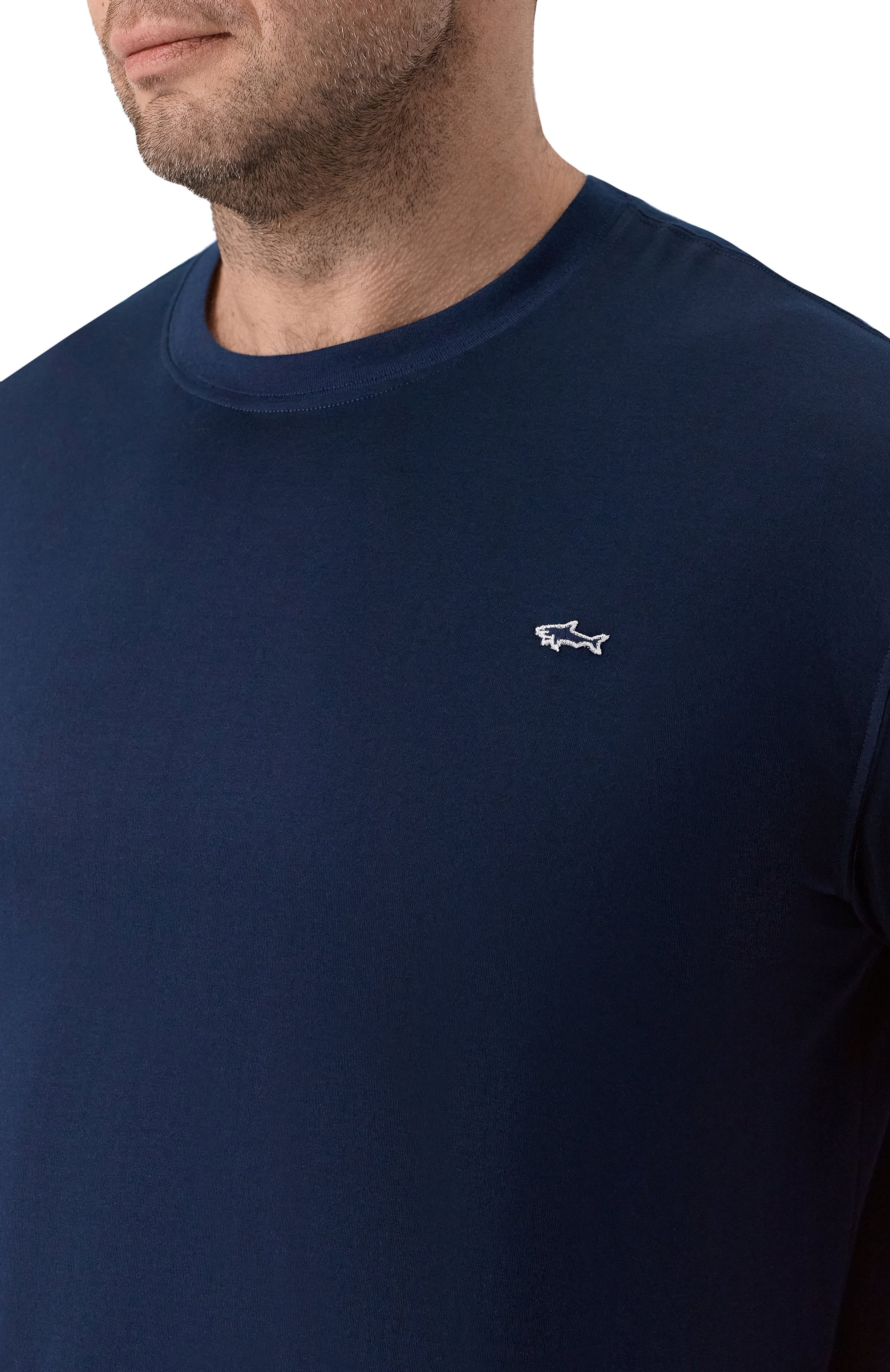 Хлопковый лонгслив PAUL&SHARK, арт. 99311006, фото 5