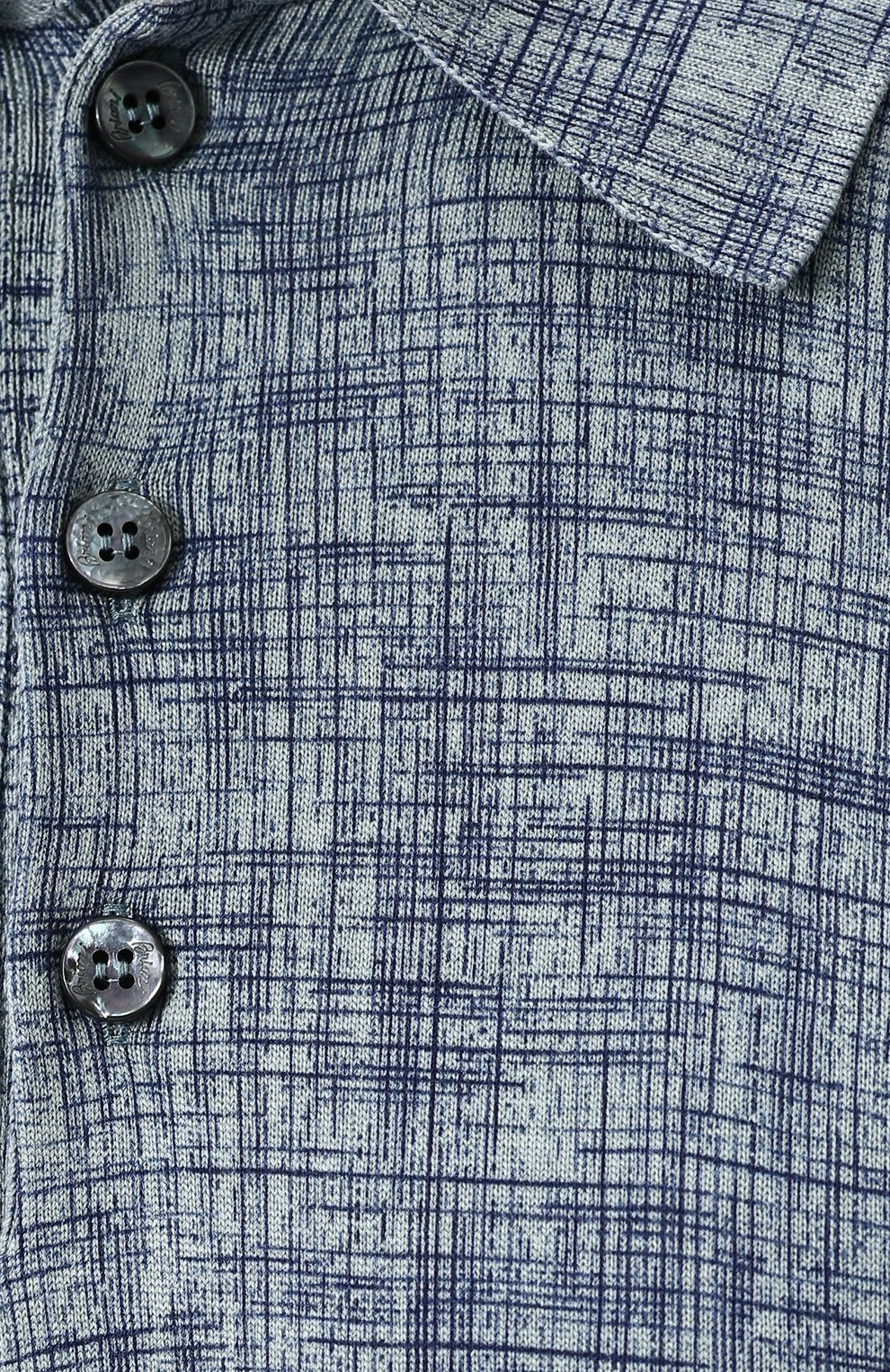 Поло с короткими рукавами из смеси шелка и хлопка BRIONI, арт. UMR40L/P7K22, фото 5