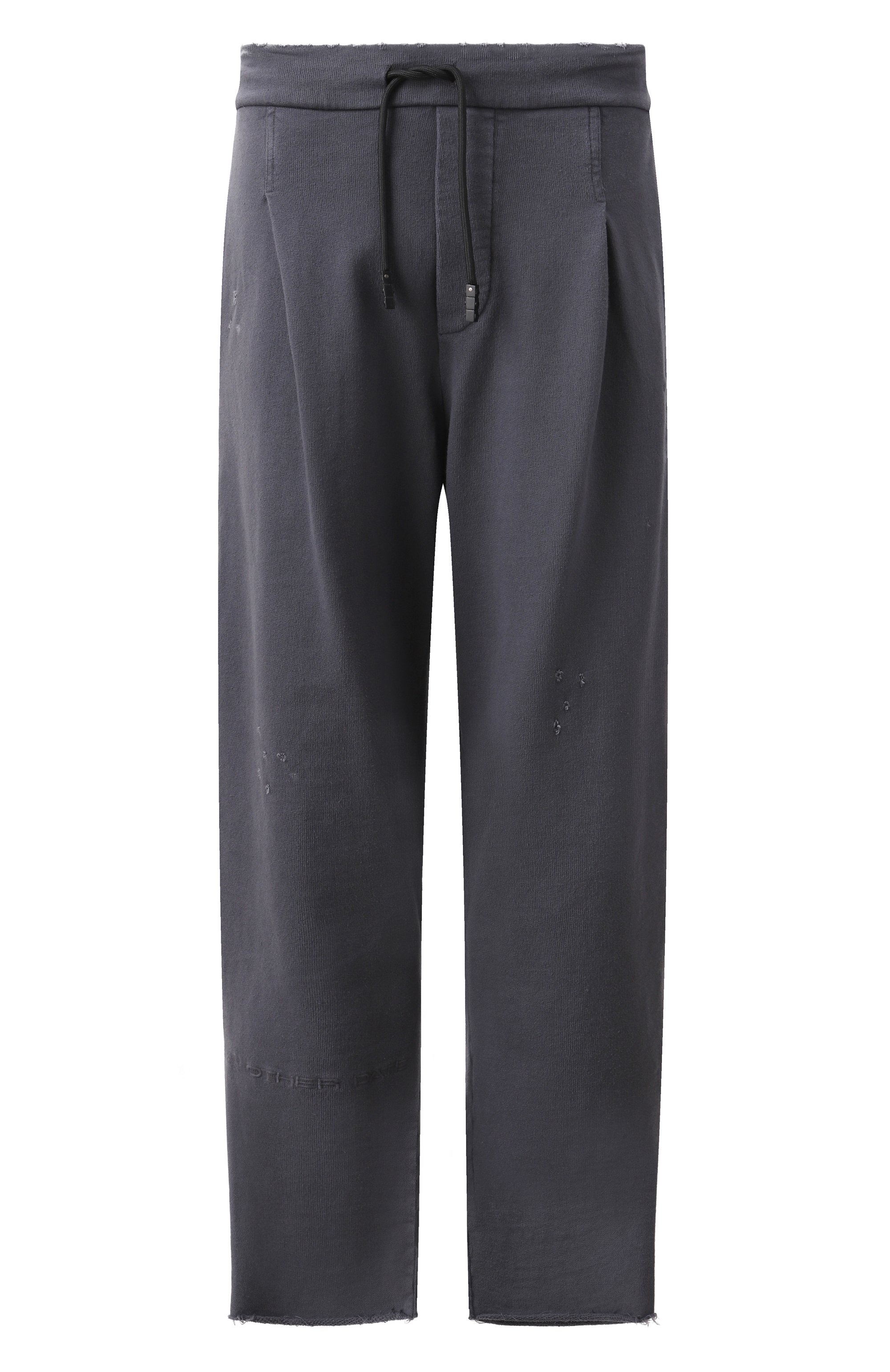 Хлопковые брюки AN OTHER DATE темно-серого цвета по цене 29950 руб., арт. S25MA0DFP196, фото 1 Хлопковые брюки AN OTHER DATE, арт. S25MA0DFP196, фото 1