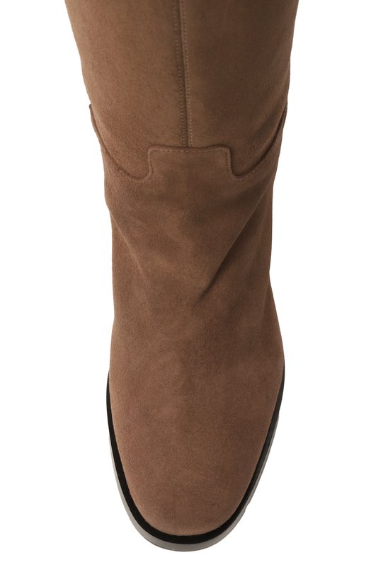 Замшевые сапоги Charlotte Le Silla 7151E030MCXLP0W Коричневый  7151E030MCXLP0W Фото 6