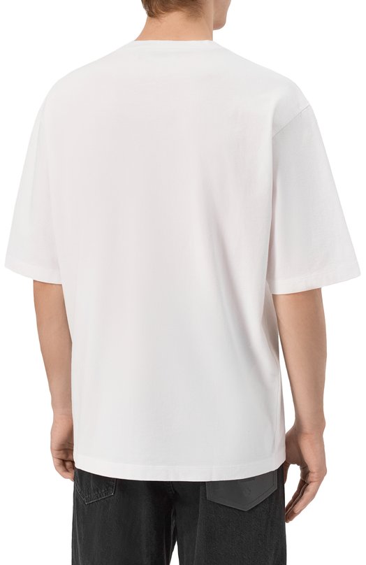 Хлопковая футболка Dsquared2 S74GD1437/S24583 Белый  S74GD1437/S24583 Фото 4