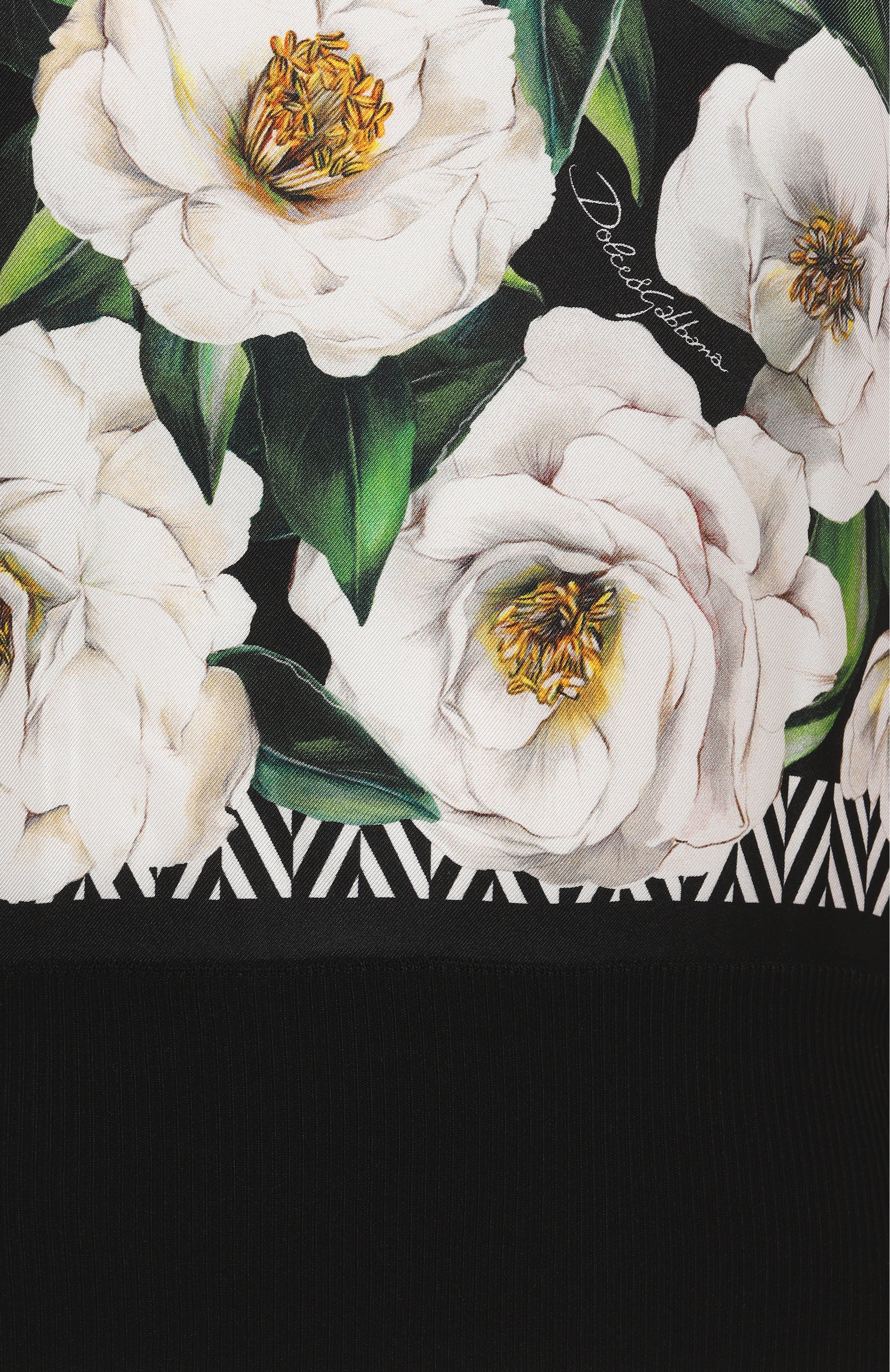 Шелковый топ DOLCE & GABBANA, арт. FXT43T/JBSK9, фото 6