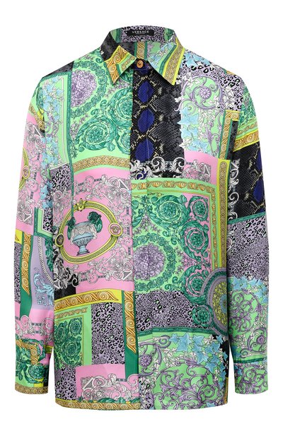 Женская шелковая рубашка VERSACE, арт. A82662/1F00456