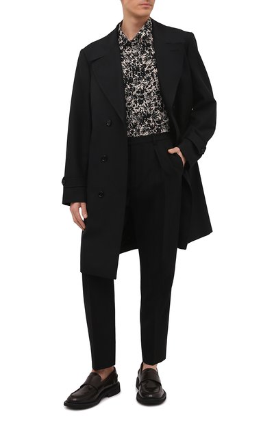 Шелковая рубашка SAINT LAURENT, арт. 682136/Y2E33, фото 2