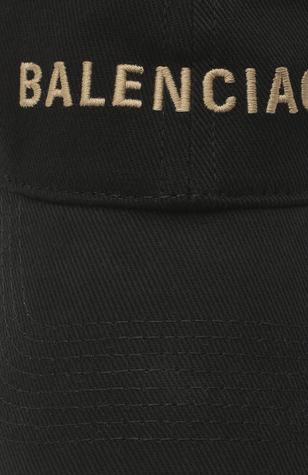 Хлопковая бейсболка BALENCIAGA черного цвета по цене 27350 руб., арт. 590758/310B2, фото 3 Хлопковая бейсболка BALENCIAGA, арт. 590758/310B2, фото 3