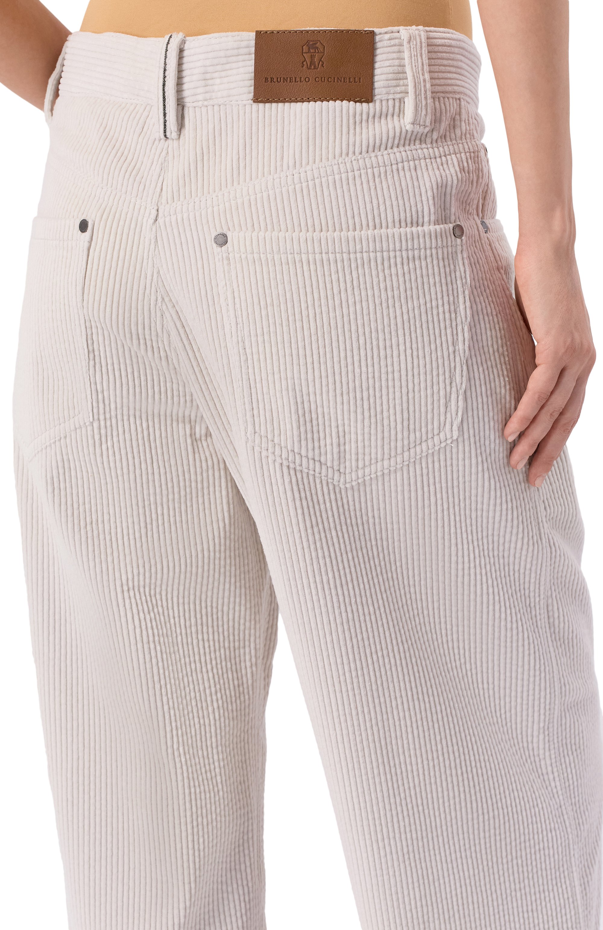 Вельветовые брюки BRUNELLO CUCINELLI, арт. MB144P9111, фото 5