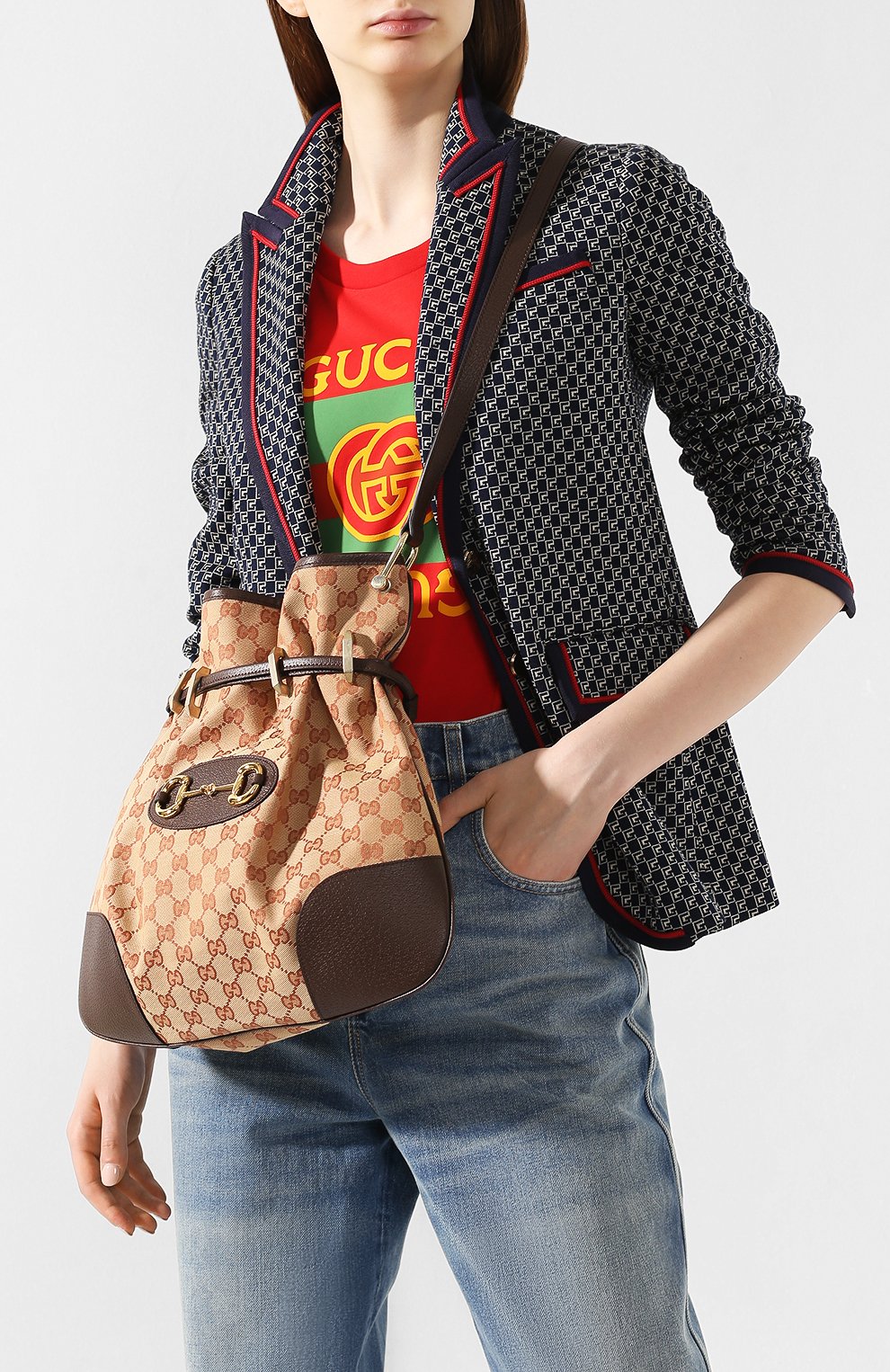 Сумка 1955 horsebit GUCCI, арт. 602089/9Y9NG, фото 2