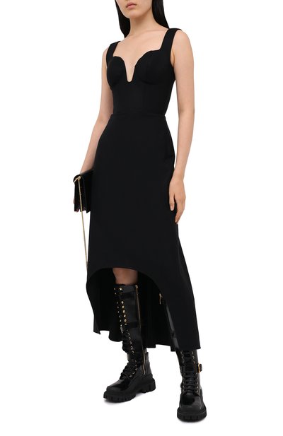 Шерстяное платье ALEXANDER MCQUEEN, арт. 639622/QJAAN, фото 2