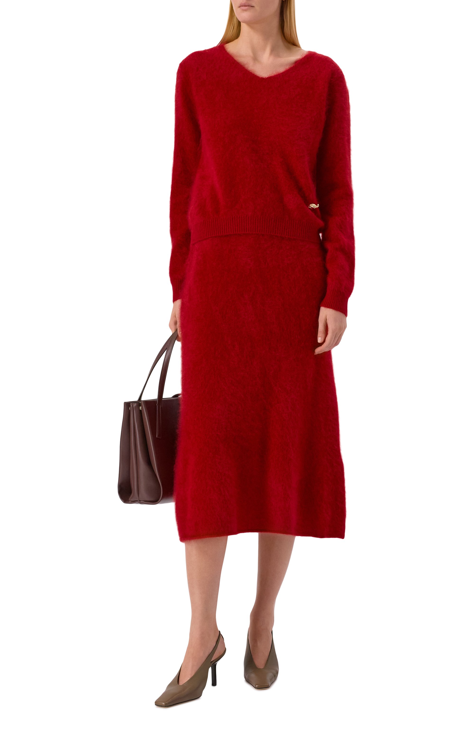 Кашемировый свитер ХОХЛОМА Х АЛЕНА АХМАДУЛЛИНА, арт. WKT2314, фото 2