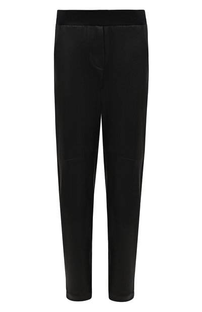 Женские кожаные брюки BRUNELLO CUCINELLI, арт. M0V32P7634