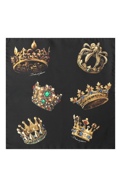 Шелковый платок DOLCE & GABBANA, арт. GR412E/G0WJV, фото 4