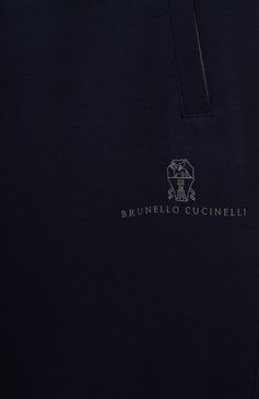 Хлопковые джоггеры BRUNELLO CUCINELLI, арт. BE854E345C, фото 3