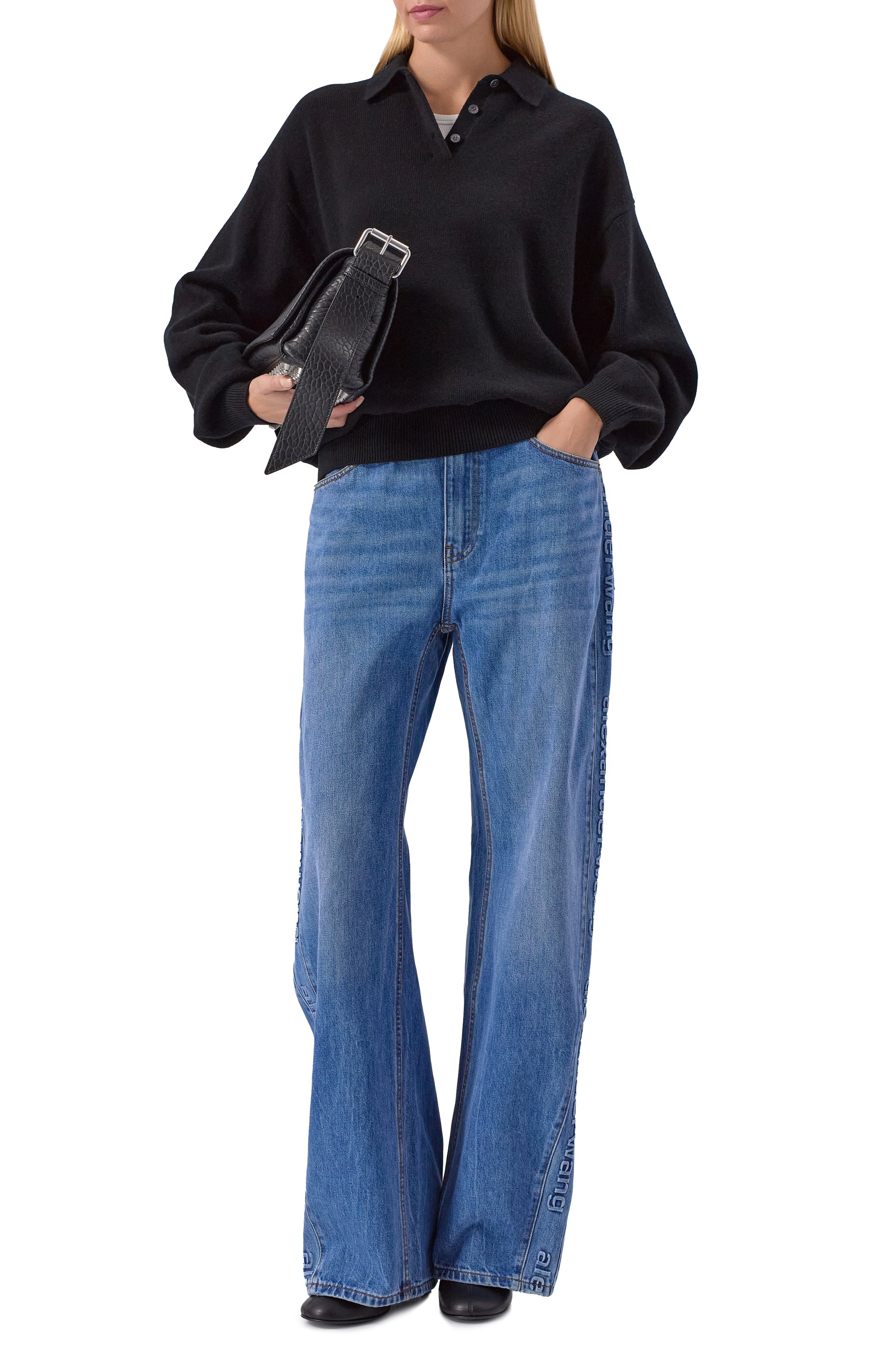 Шерстяное поло ALEXANDER WANG, арт. UKC4251062, фото 2