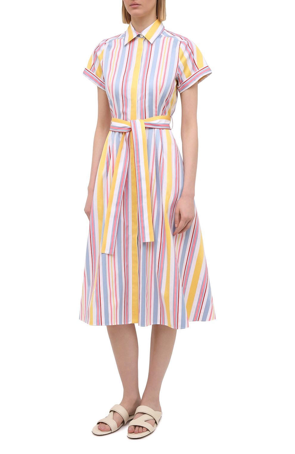 Хлопковое платье LORO PIANA, арт. FAL7088, фото 3