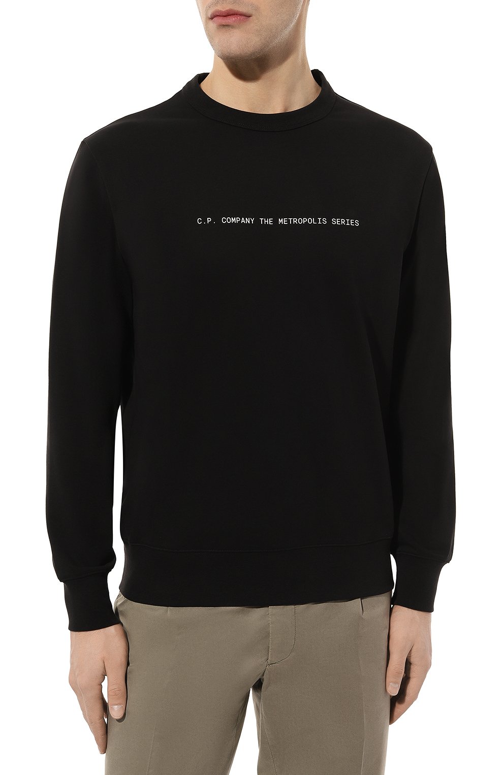 Хлопковый свитшот C.P. COMPANY, арт. 16CLSS040A006452W, фото 3