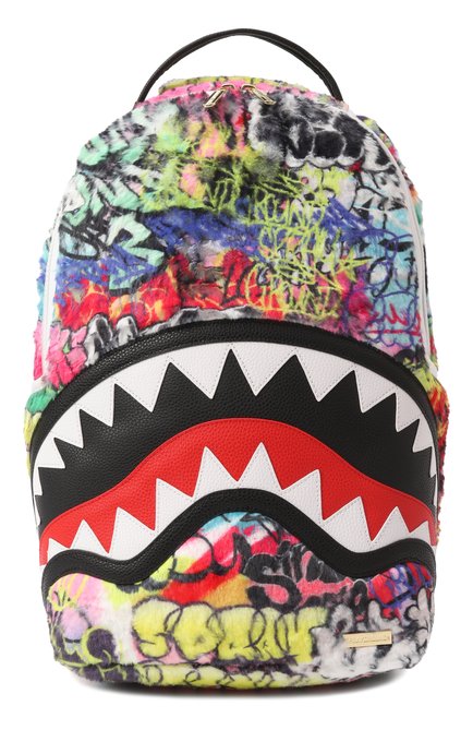 Детская рюкзак SPRAYGROUND разноцветного цвета, арт. 910B6722NSZ | Фото 1 (Материал сплава: Проставлено; Нос: Не проставлено; Материал: Текстиль)