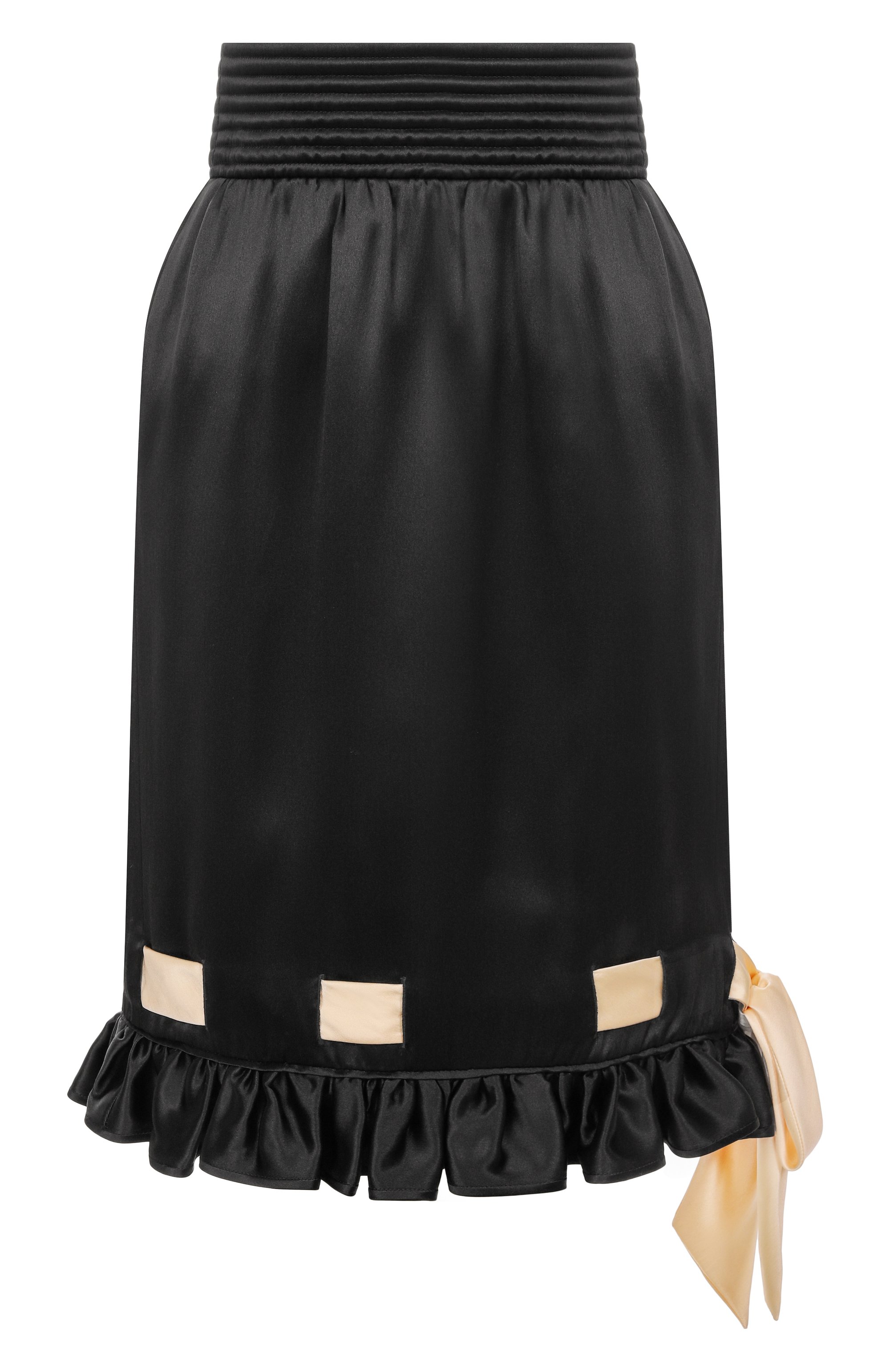 Атласная юбка VALENTINO, арт. 7B3RADT07S9, фото 1