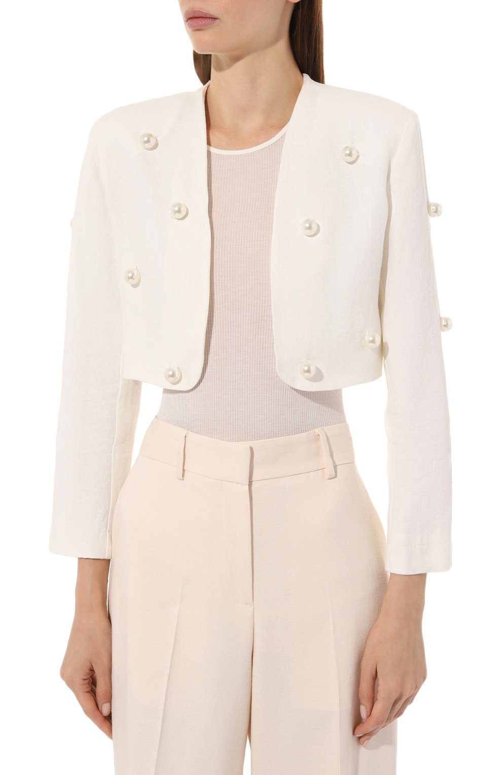 Льняной жакет FORTE_FORTE, арт. 10312, фото 3