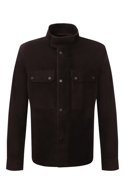 Мужская замшевая куртка ZEGNA, арт. UZPSP/Y263