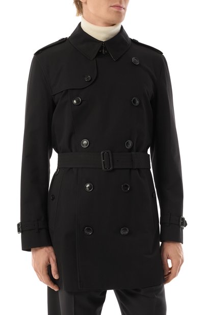 Хлопковый тренч BURBERRY, арт. 8079389, фото 3