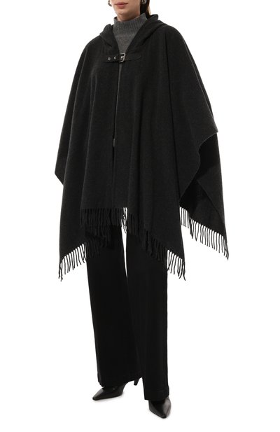 Шерстяное пончо EMPORIO ARMANI, арт. EW000373/AF11907, фото 2