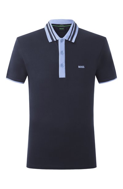 Мужское хлопковое поло BOSS GREEN, арт. 50533272