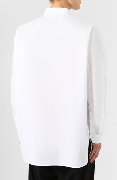 Хлопковая рубашка ISABEL BENENATO, арт. UW05PS19, фото 4