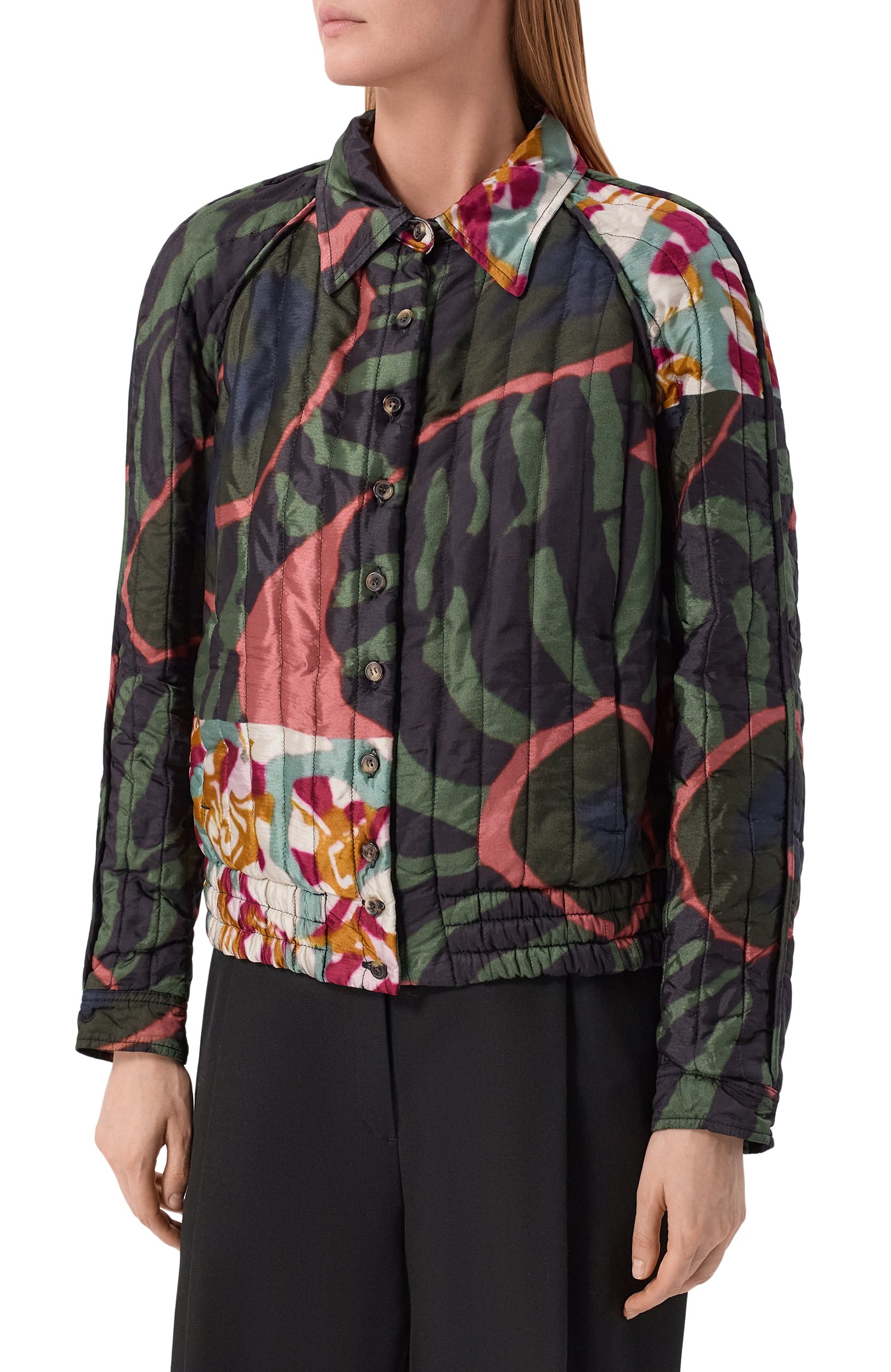 Куртка из вискозы DRIES VAN NOTEN, арт. 262-130500/4001, фото 3