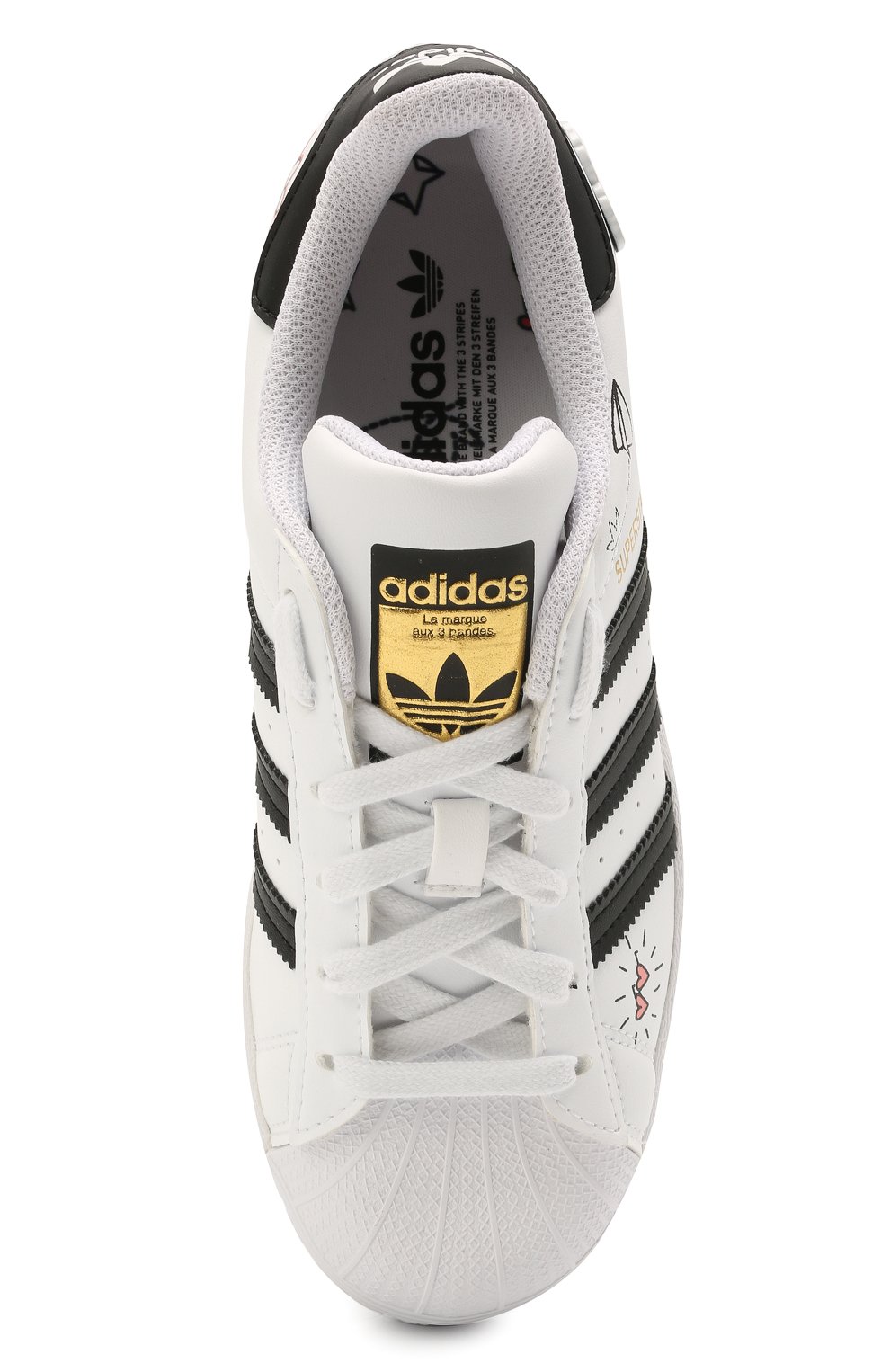 Кеды superstar ADIDAS ORIGINALS, арт. FX5202, фото 4