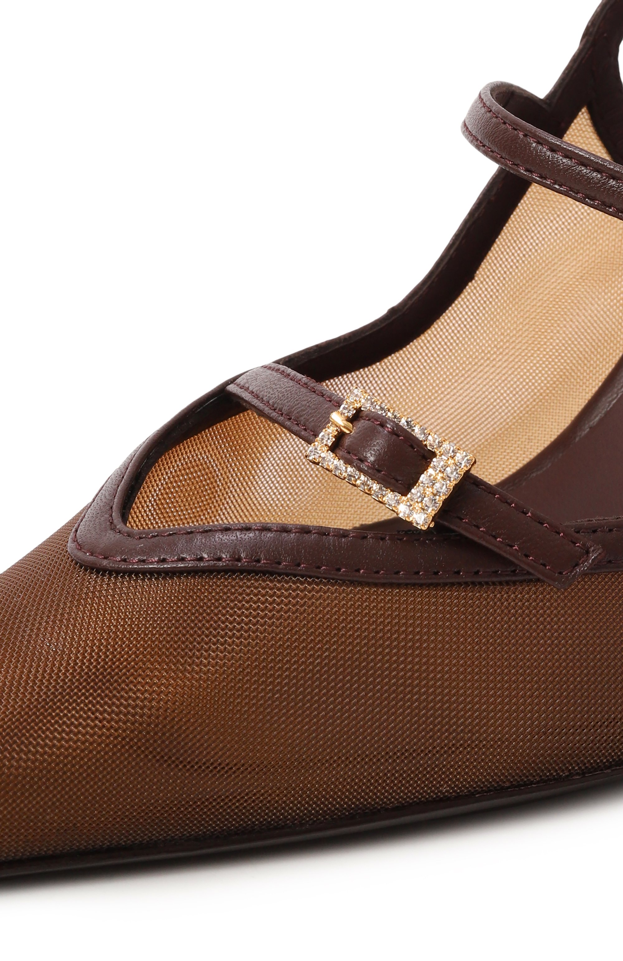 Текстильные туфли morgana 80 LE SILLA, арт. 4293D080BXPPNEM/, фото 7