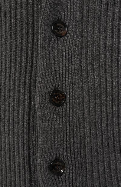 Кашемировый кардиган COLOMBO темно-серого цвета по цене 263500 руб., арт. MA03630/2-26KI, фото 5 Кашемировый кардиган COLOMBO, арт. MA03630/2-26KI, фото 5