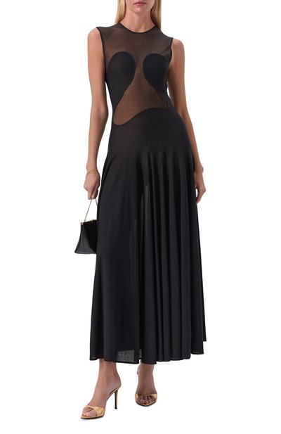 Женское платье из вискозы ALAIA, арт. AA9R2653K061A