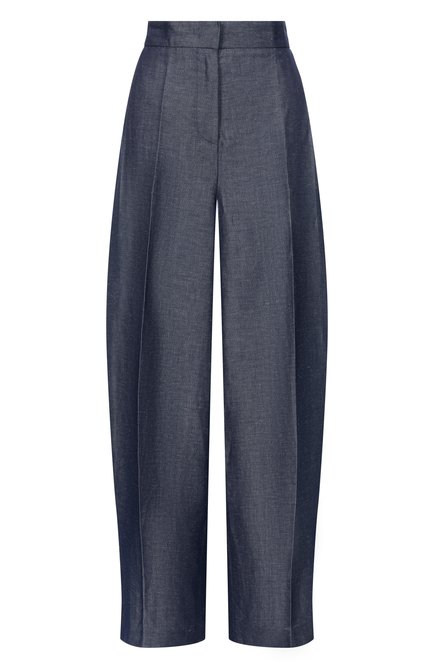 Женские брюки из лиоцелла и льна GIORGIO ARMANI, арт. GW002557/AF26110