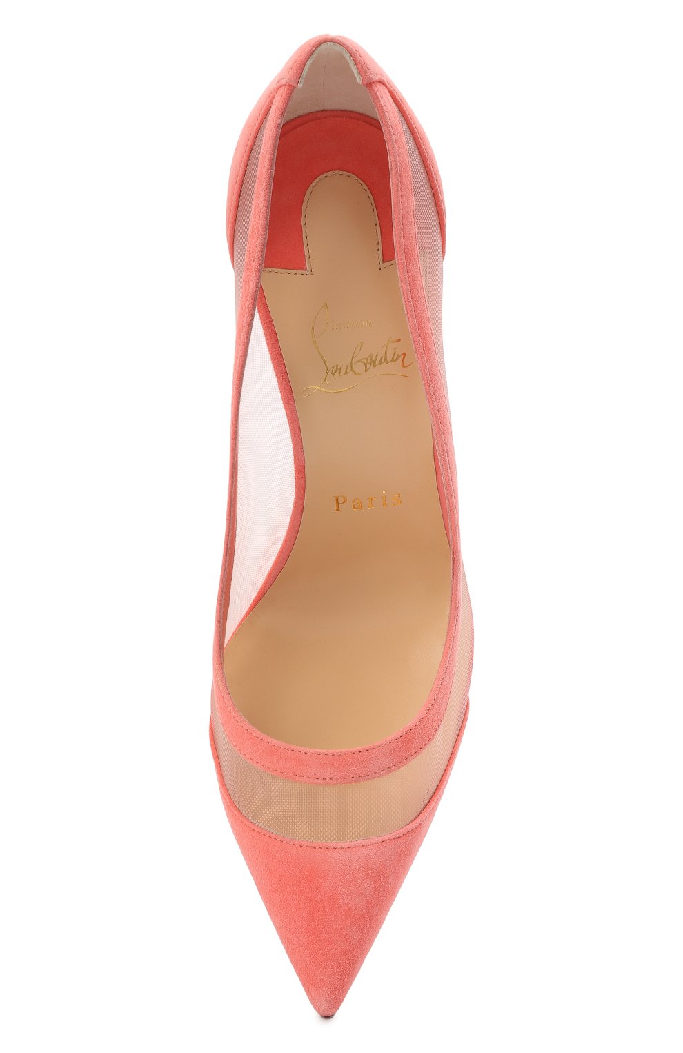 Комбинированные туфли galativi 100 CHRISTIAN LOUBOUTIN, арт. 1210717/GALATIVI 100, фото 5