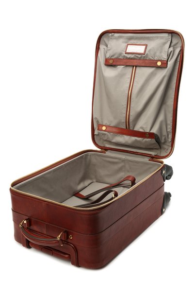 Кожаный дорожный чемодан BRUNELLO CUCINELLI, арт. MBSYU342, фото 3