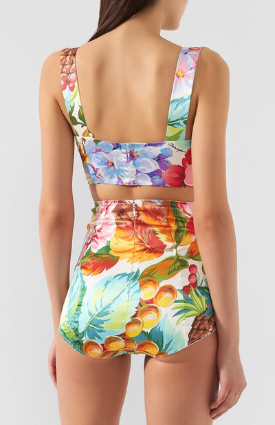 Шелковый топ DOLCE & GABBANA, арт. 01A80T/FSAYK, фото 4