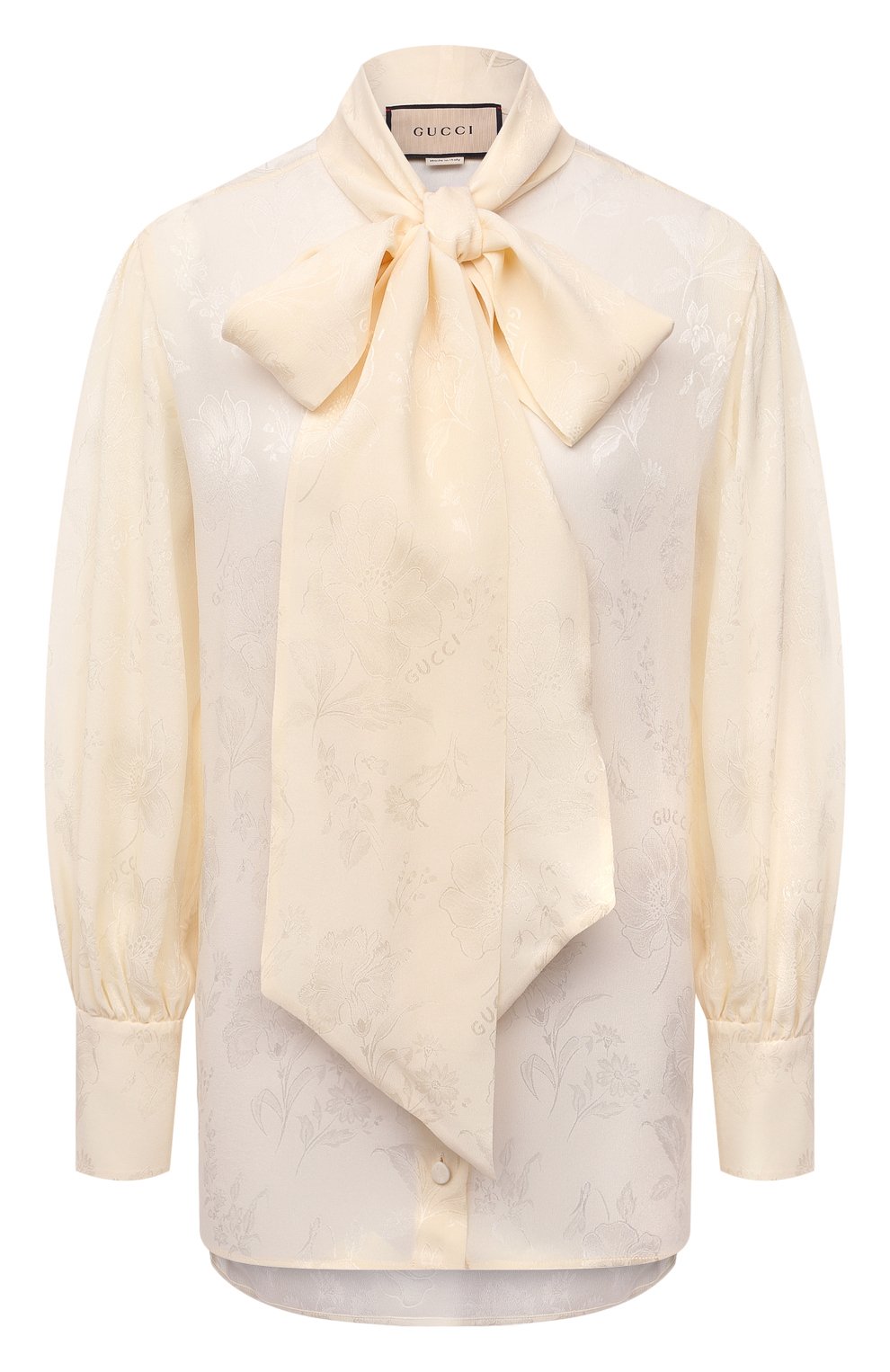 Шелковая блузка GUCCI, арт. 652112/ZAGNU, фото 1