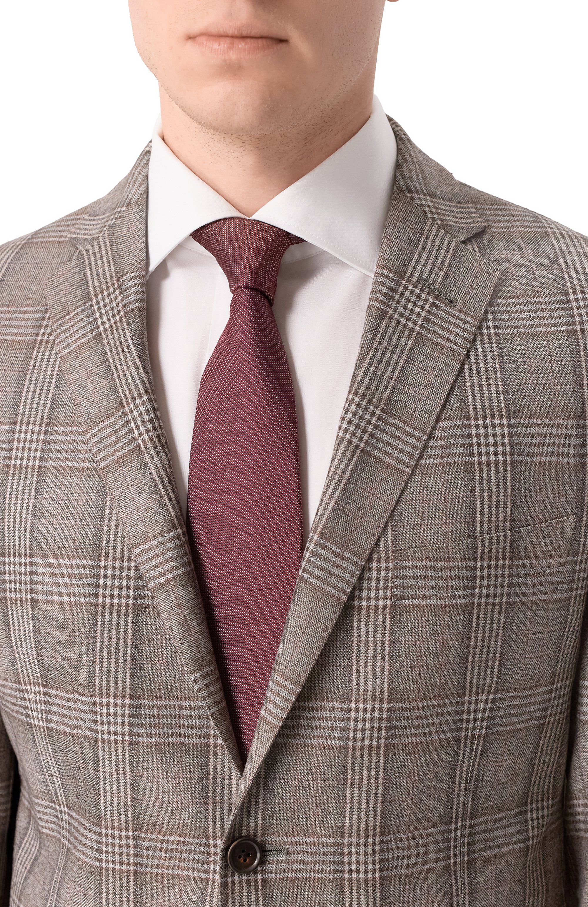 Шелковый галстук CORNELIANI, арт. 27U302/2720302, фото 2