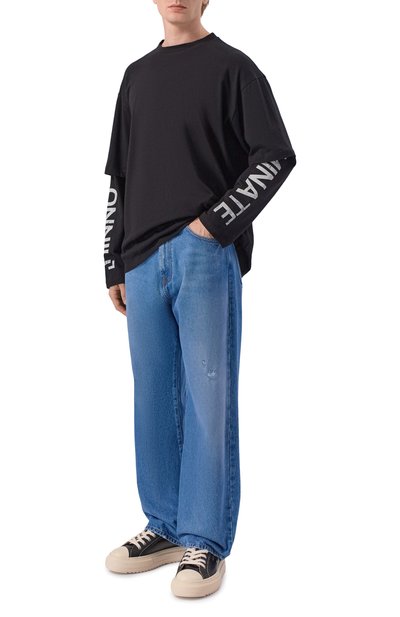 Мужская хлопковый лонгслив HINNOMINATE, арт. HMABM01576