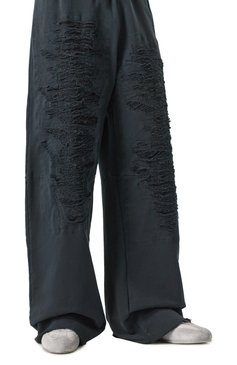 Мужские комбинированные кеды siru ANN DEMEULEMEESTER серого цвета, арт. B0012585/FA629 | Фото 3 (Материал внутренний: Натуральная кожа; Материал внешний: Текстиль, Натуральная кожа; Подошва: Плоская; Кросс-КТ: Низкие; Материал утеплителя: Без утеплителя; Стили: Классический; Автоматизация состава: Проставлено; Автоматизация ТО: Проставлено)