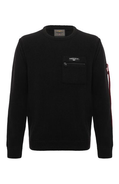 Свитер из хлопка и шерсти AERONAUTICA MILITARE, арт. 232/MA1460L518, фото 1