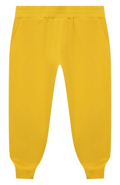 Хлопковая пижама DSQUARED2 желтого цвета по цене 13300 руб., арт. DQ1087-D008J, фото 4 Хлопковая пижама DSQUARED2, арт. DQ1087-D008J, фото 4