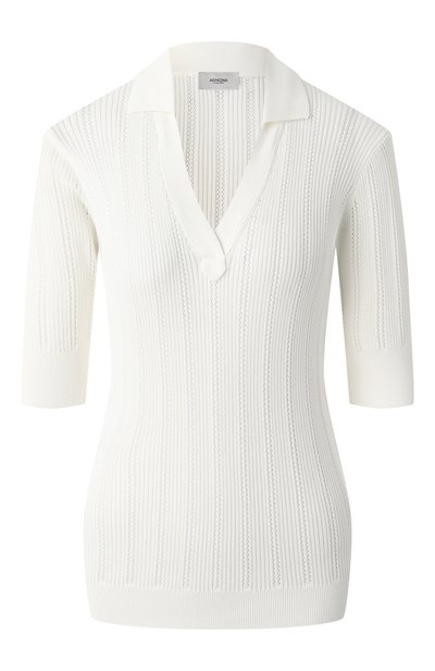 Пуловер из хлопка и шелка AGNONA, арт. K309046/8Q140M, фото 1