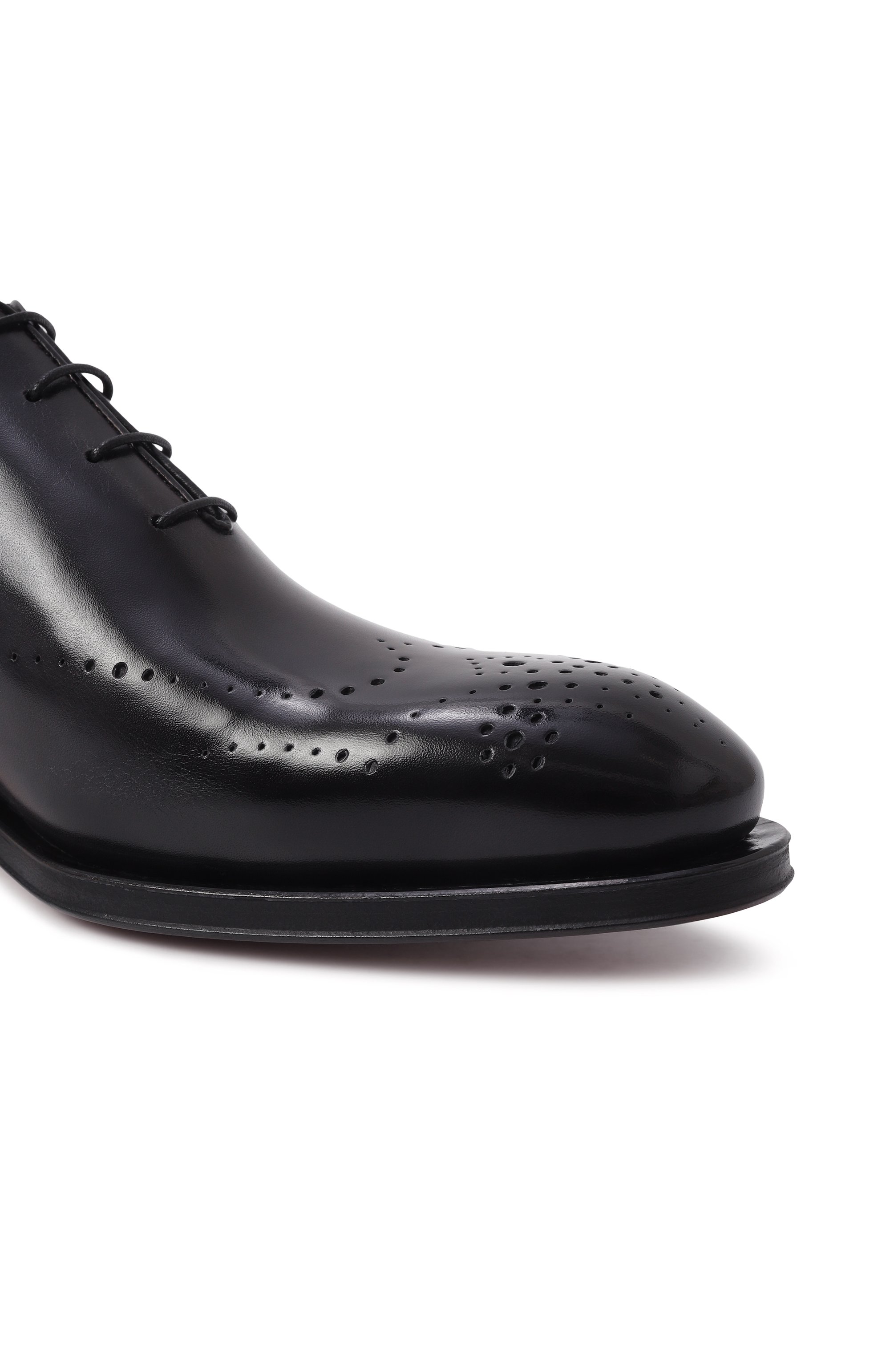 Кожаные оксфорды carter SANTONI, арт. MCCG18542MC8HFUL, фото 7