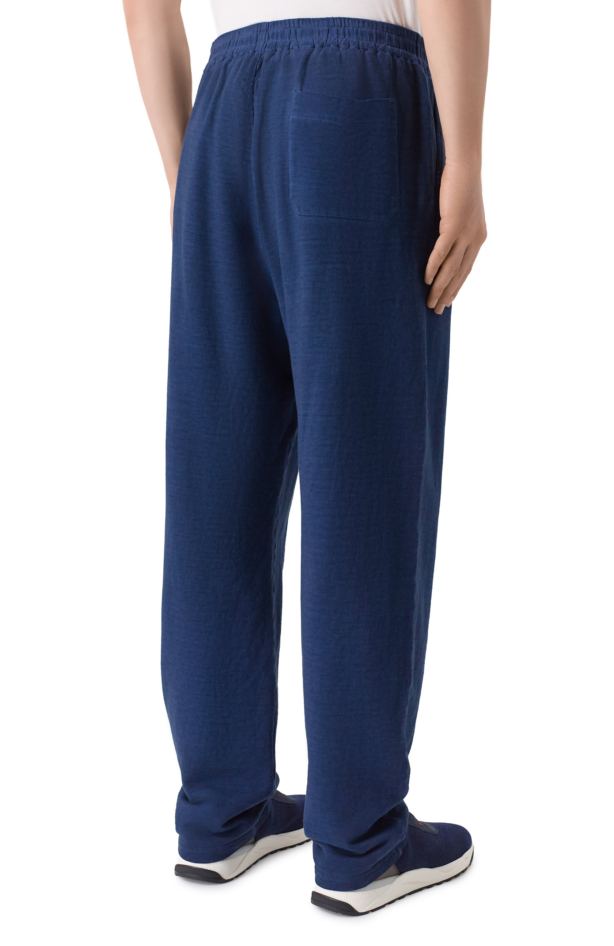 Брюки изо льна и хлопка 120% LINO, арт. 33ALIM79I9/G461/S01, фото 4